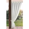 Eurofirany GARDEN Tenda de Esterni con Passanti - 1 Pezzo. Tende impermeabili per Terazze, Tenda per Gazebo Pergolata Patio Balcone, Protezione Solare e Privacy, 155x200 cm, Bianco