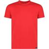 DSQUARED2 T-Shirt Uomo Rosso T-Shirt Casual con Stampa Logo sulla Manica L