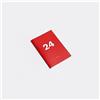 OD OCTÀGONDESIGN 2024 Mini Monthly Planner | Simile A6 size | Rosso