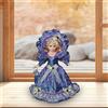 Bambola in ceramica da donna in miniatura in porcellana per bambini,