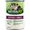 NaturalPet Dog Adult Patè All Breeds 400 gr - Agnello - 1° ORDINE? scegli lo sconto BZR5 / BZR20 + 200 punti fedeltà
