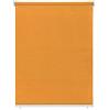 paramondo Tenda da Sole Verticale a Rullo per Esterno Avvolgibile Impermeabile Resistente Anti UV Protezione della Privacy Arancione, 120 x 140 cm