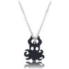 Strike3D Gioco Hollow Knight Shade Logo The Pale king Figure portachiavi collana gioielli (Collana)
