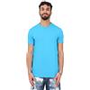 DSQUARED2 T-Shirt Uomo Azzurro T-Shirt Casual con Stampa Logo sulla Manica XXL