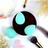 Feel Natural - Beauty Blender - Spugna per trucco: blush, cipria, fondo tinto, ombretto e crema liquida - applicazione e riempimento - lavabile - di forma ovale - 1 unità