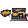 Tepro Inserto Wok in ghisa per Ruggine in System - Rettangolare, Nero, 24 x 35 x 10 cm, 8583