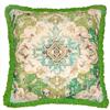 Mandala Life ART Fodera per cuscino da pavimento rotondo bohémien - 65 cm - 100% cotone - Custodia pouf per pouf per soggiorno, camera da letto, patio e altro