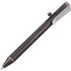 SMOOTHERPRO Penna Bolt Action in Ottone Massiccio Avanzate Penne EDC | Compatibile con Ricariche Fisher Space SPR, Scrittura Fluida, Tratto Preciso, per Ufficio, Scuola, Commerciale - Nero