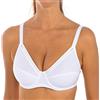 Playtex Reggiseno con Ferretto in Cotone Biologico Essential Cotton Donna X1 0bxs, Bianco, 4B