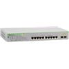 Allied Telesis Switch di rete Allied Telesis GS950/10PS Gestito Gigabit Ethernet (10/100/1000) Supporto Power over (PoE) Verde, Grigio [AT-GS950/10PS V2-50]