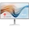 MSI Modern MD272QXP Monitor PC 68,6 cm (27) 2560 x 1440 Pixel Wide Quad HD LCD Bianco [9S6-3PB19H-082]