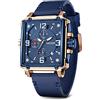 MEGIR ML2061G - Orologio analogico da uomo, con cronografo militare, al quarzo, con cinturino in pelle alla moda, per sport e lavoro d'affari Scarpette a strappo Voltaic 3 Velcro Fade - Bambini