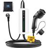Morec 8/10/13/16A Cavo di ricarica per veicoli elettrici Typ2 Caricabatterie per veicoli elettrici standard UE Scatola di ricarica commutabile Schuko max 3,6 kW, 6m