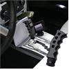JNNJ Manopola Del Cambio Automatico con Impugnatura a Coltello Manopole Del Cambio, Manuale Leva Maniglia Universale Del Coltello, Leva Del Cambio con 3 Adattatore 8mm 10mm 12mm(Nero)