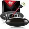 WinPower LED Lampade Indicatori Direzione Laterali Luci Frecce Compatibile con Nissan Qashqai Juke Micra X-trail Note, ecc, 2 Pezzi