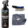 HITOPSELLER KIT MAFRA MANIAC LINE ALCANTARA CLEANER + SPAZZOLA + PANNO HEAVY WORK PULIZIA MACCHIE OSTINATE SPORCHI MISTI SU TESSUTI SEDILI