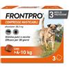 Boehringer Ingelheim FRONTPRO 3 COMPRESSE 4-10 KG 28,3 MG