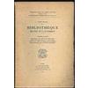 ND Catalogue de la bibliotheque de Feu M. L.- A. Barbet
