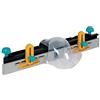 wolfcraft Guida parallela per fresatura per banchi macchine MASTER cut I 6901000 I Accessori MASTER cut per fresatrici verticali