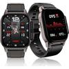 OBA Smartwatch 4G LTE Smart Watch Monitoraggio Salute, cardio, Cassa 49mm, Ossigeno O2, fitness, GPS integrato, IP67,fotocamera, display OMOLED,Batteria 1000Ah, smartphone in soli 49mm Watch S5