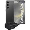 SAMSUNG Galaxy S24 Smartphone AI, Caricatore incluso, Display 6.2'' FHD+ Dynamic AMOLED 2X, Fotocamera 50MP, RAM 8GB, 128GB, 4.000 mAh, Onyx Black [Versione italiana]