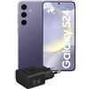 SAMSUNG Galaxy S24 Smartphone AI, Caricatore incluso, Display 6.2'' FHD+ Dynamic AMOLED 2X, Fotocamera 50MP, RAM 8GB, 256GB, 4.000 mAh, Cobalt Violet [Versione italiana]
