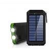 RIVILA Solar Power Bank 80000mAh Portable Charging External Battery Charger Powerbank 80000mAh for All Smartphones green