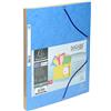 Exacompta 55550E Cartelle con Elastici, 24x32 cm, Multicolore
