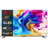 Tcl Serie C64 4K Qled 65" 65C645 Dolby Vision/Atmos Google Tv 2023