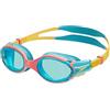 Speedo Biofuse 2.0 Occhialini per Unisex Bambini, Bolt/Mango/Corallo/Blu, One Size