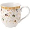 VILLEROY & BOCH Winter Glow MUG Tazza con Manico 350ml Porcellana Tavola di  Nata