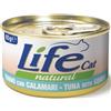 LifeCat Natural per Gatto in Scatoletta da 85 gr