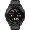 Garmin Forerunner® 265 Running Smartwatch, Display AMOLED colorato, Metriche di allenamento e approfondimenti di recupero, nero e grigio polvere, 46 mm