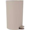 Spizzico Home PATTUMIERA A PEDALE DA 3LT - 1 Pezzo - Bianco