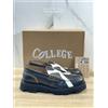 College Concepts College Scarpa Uomo Mocassino Pelle Nero X White Extra Light Luxury Men Shoes 42
