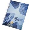 Notebook personalizzati online A5 con copertina rigida Wire-O personalizzate o neutre