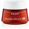 VICHY (L'OREAL ITALIA SPA) Liftactiv Collagen Specialist crema notte antirughe 50ml prezzo promo