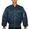 ALPHA INDUSTRIES Alpha Ma-1, Giacca Uomo, Blu (dark Green 07), X-Large