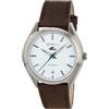 Breil Orologio UOMO MANTA CITY quadrante MONO-COLORE BIANCO movimento SOLO TEMPO - 3 LANCETTE AUTOMATICO e CINTURINO PELLE DI VITELLO MARRONE TW1621