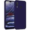 kwmobile Custodia Compatibile con Samsung Galaxy A20e Cover - Back Case per Smartphone in Silicone TPU - Protezione Gommata - deep ocean