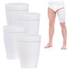HANSILK Confezione da 4 Supporti per Sacca Urinaria | Custodia Lavabile e Riutilizzabile per Catetere Urinario, Protezione Discreta per Persone con Incontinenza, Taglia M