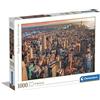 Clementoni- Puzzle Nueva York 1000pzs Does Not Apply Italia Collection-New City-1000 Made in Italy, 1000 Pezzi, paesaggi, Città, Divertimento per Adulti, Multicolore, Medium, 39646