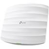 TP-Link EAP245 Access Point Wireless Wi-Fi 802.11ac AC1750 Dual Band, Supporto PoE 802.3af, 2 Porte Gigabit, Tecnologia 3x3 MIMO, Connessioni Multi-Dispositivi, Posizionamento Flessibile, Bianco