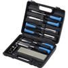 Generic Strumenti per la lavorazione del legno 9 pezzi Set di scalpelli for legno Guida for affilatura Pietra for affilare Scalpelli piatti for intaglio del legno antiscivolo Falegname Artigiano Strumento for
