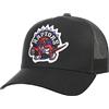 Mitchell & Ness Cappellino Trucker Raptors Logo& Berretto Baseball Snapback Taglia Unica - Nero