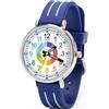 Kiddus Orologio educativo analogico per bambini, ragazza, bambini. Impara l'Ora con il nostro facile sistema Time Teacher, Esercizi inclusi.