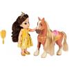 JAKKS PACIFIC GERMANY GMBH Jakks Pacific Disney Principessa Belle con Philippe Playset Avventura