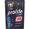Prolife cane smart adult agnello & riso mini bustina 100 gr