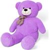 YunNasi Orso di Peluche Enorme Morbido Orsacchiotto Gigante Peluche Giganti (120cm, Viola)