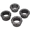 Niejgay Set di 4 pezzi di strumento vite di ritorno forno per orologio 34 mm 35 mm 36 mm 38 mm orologio riparazione attrezzi caso vite, , nero